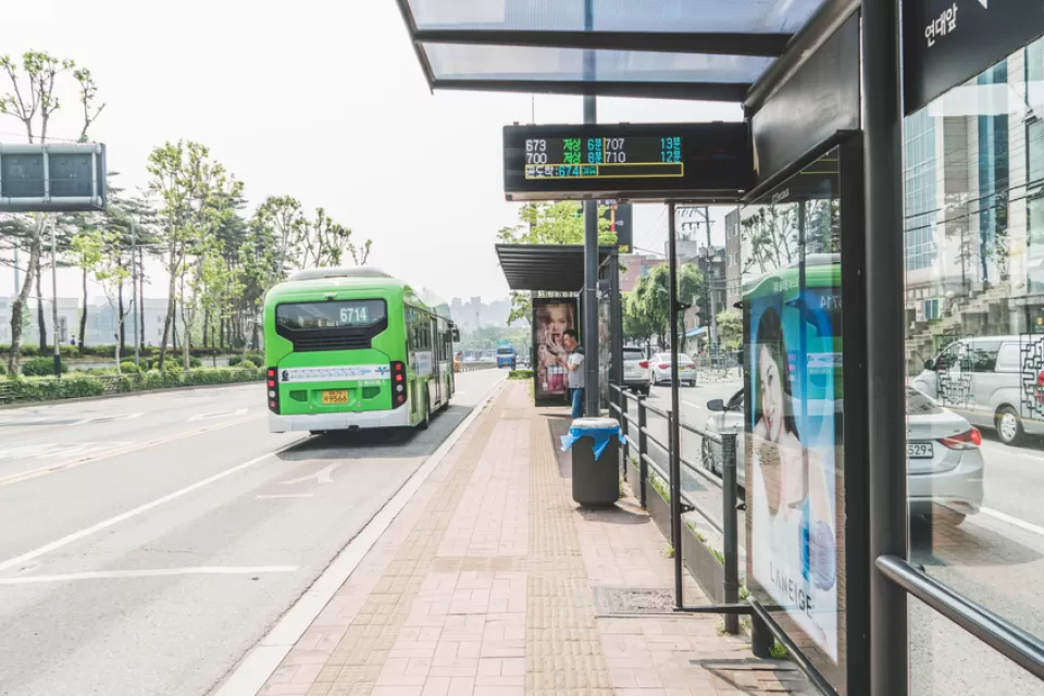 Seoul Bus Stop